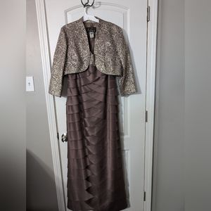 Beautiful Alex Evening Mother of Bride Dress Size 10